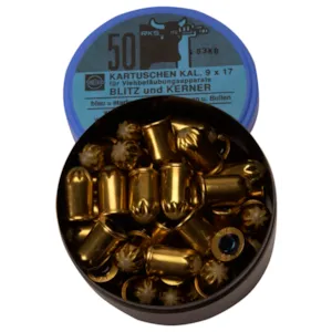 Patron til boltepistol blå 50 stk