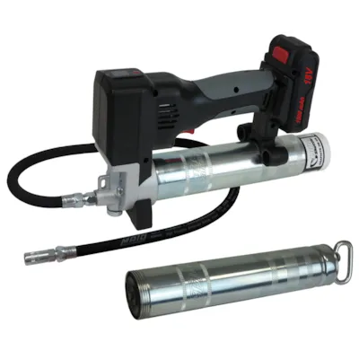 Batteridrevet fettpresse