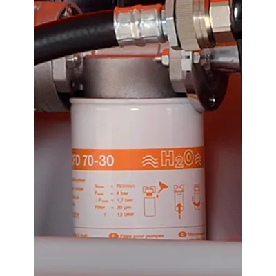 Filter med vannutskiller for Cube dieseltank