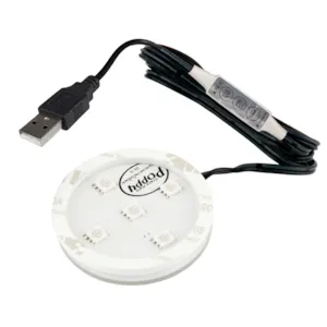 LED lysplate multicolor