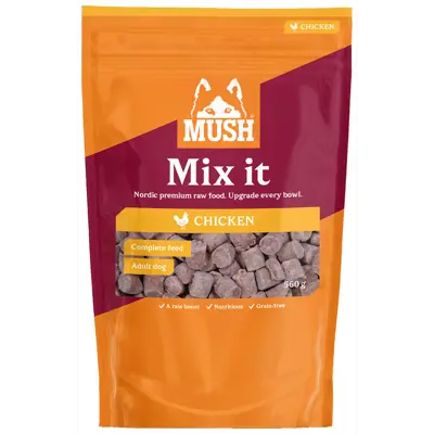 Hundefôr Mix It kylling frosset 560g