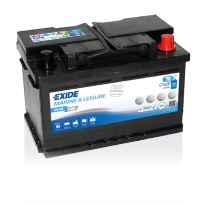 Båt og fritidsbatteri Dual AGM EP600