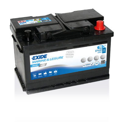 Båt og fritidsbatteri Dual AGM EP600