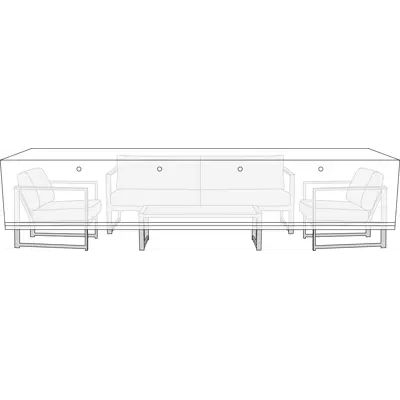 Trekk Cassie til hagemøbel 300x145x100 cm, bilde 3