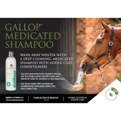 Gallop Medicated Shampoo 500 ml, bilde 2
