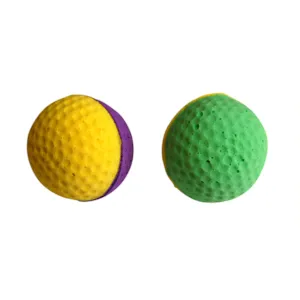Katteleke skumgummiball 2 pk