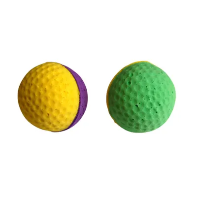 Katteleke skumgummiball 2 pk