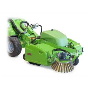 Feiemaskin med oppsamler