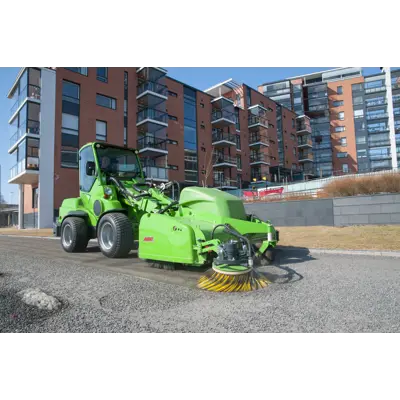 Feiemaskin med oppsamler, bilde 3