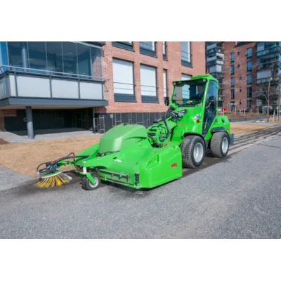 Feiemaskin med oppsamler, bilde 2