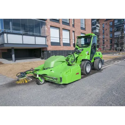 Feiemaskin med oppsamler, bilde 2