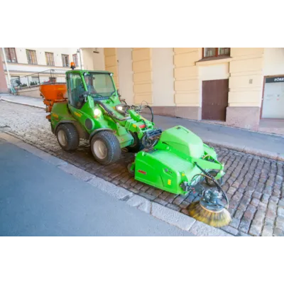 Feiemaskin med oppsamler, bilde 6