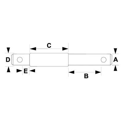 Bolt trekkstang kat. 1 og 2 22/69 mm 28/10 mm, bilde 2