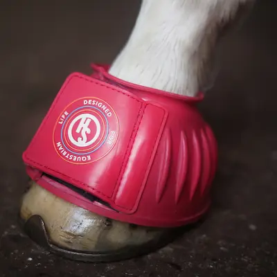 Kopper med borrelås rosa 1 par, bilde 3