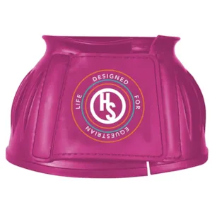 Kopper med borrelås rosa 1 par