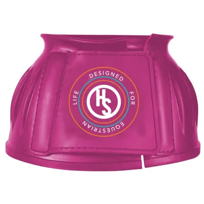 Kopper med borrelås rosa 1 par