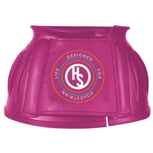 Kopper med borrelås rosa 1 par