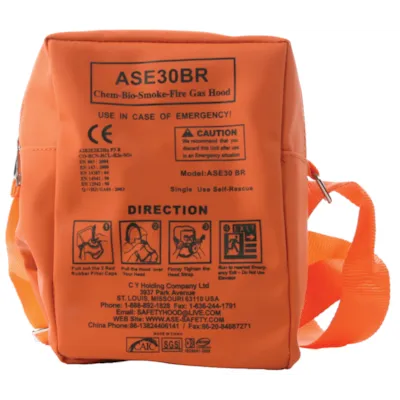 Fluktmaske mot gass, støv, brann og røyk, bilde 2
