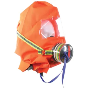 Fluktmaske mot gass, støv, brann og røyk