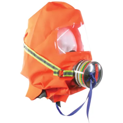 Fluktmaske mot gass, støv, brann og røyk