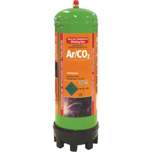 Argon CO2 engangsgassflaske 1.8 L