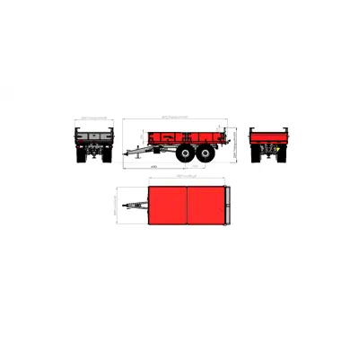Tilhenger MetaX HD 7,3 med lav lem, bilde 4