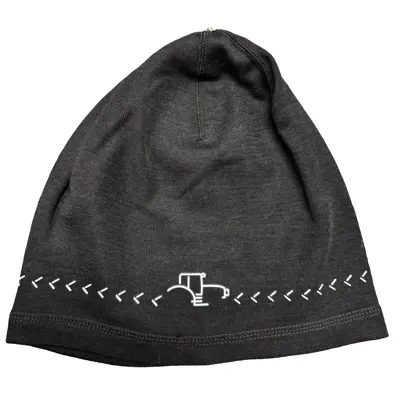 Lue merinoull traktor svart