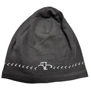 Lue merinoull traktor svart