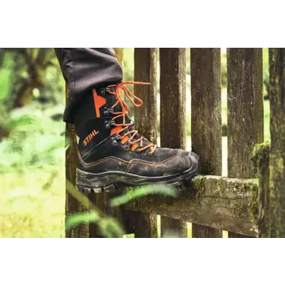 Vernestøvel lær Function Active svart, bilde 2