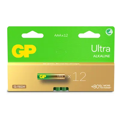 Ultra Alkaline batteri LR03/AAA 12 pk