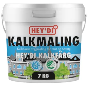 Kalkmaling grå 7 kg