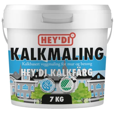 Kalkmaling grå 7 kg