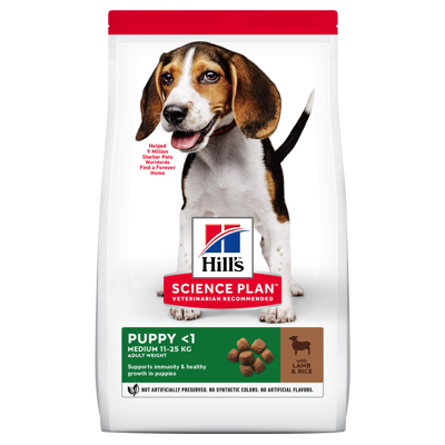 Hundefôr Medium Lam og Ris 14 kg