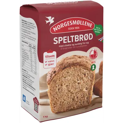Speltbrød 1 kg