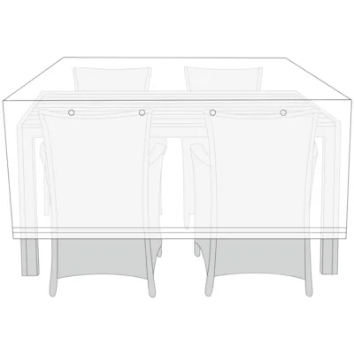 Trekk Cassie til hagemøbel 170x130x85xcm, bilde 3