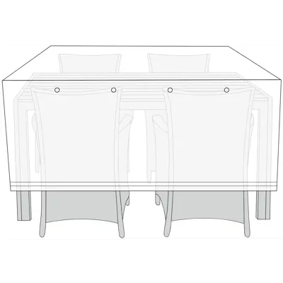 Trekk Cassie til hagemøbel 170x130x85xcm, bilde 3