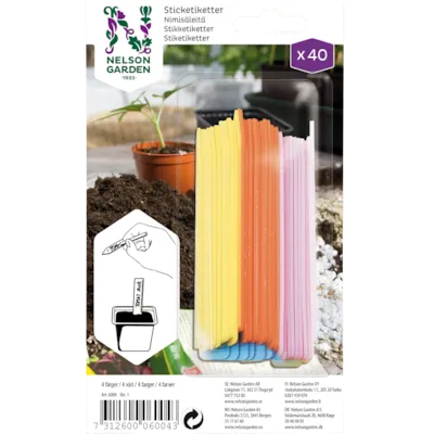 Plantepinner 40 pk