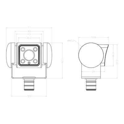 Kamera CAM45 CCD, bilde 3