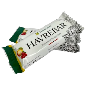 Havrebar rips og eple 2 stk
