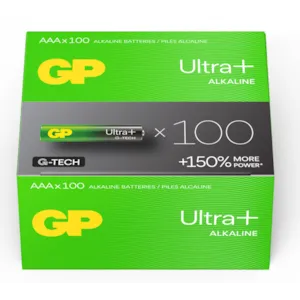 Ultra Plus Alkaline AAA-batteri 24AUP/LR03, 100 pk