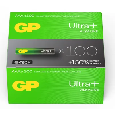 Ultra Plus Alkaline AAA-batteri 24AUP/LR03, 100 pk