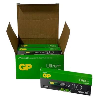 Ultra Plus Alkaline AAA-batteri 24AUP/LR03, 100 pk, bilde 3