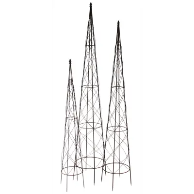 Espalier brun sett à 3 stk