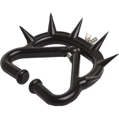 Antisugering plast stor svart