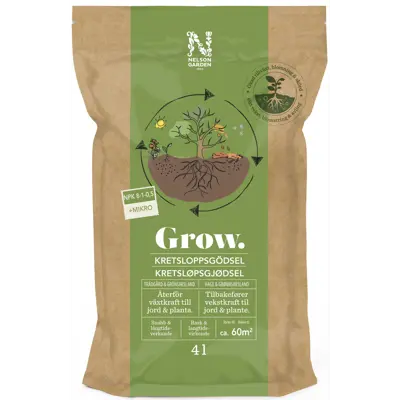 Kretsløpsgjødsel Grow 4L