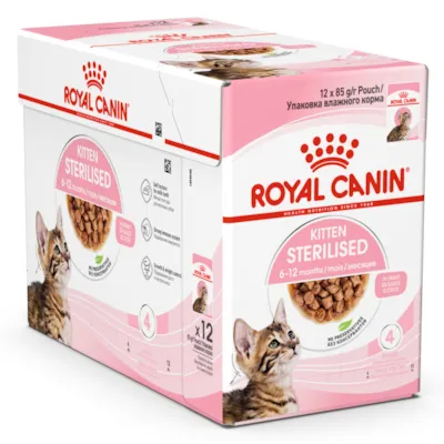 Våtfôr Kitten Sterilised Gravy 12x85 g
