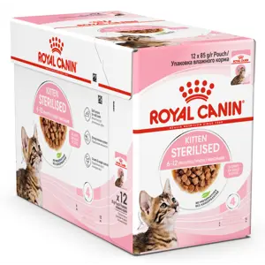 Våtfôr Kitten Sterilised Gravy 12x85 g