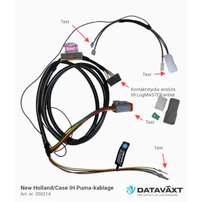 Ledningsnett New Holland T7 og Case Puma