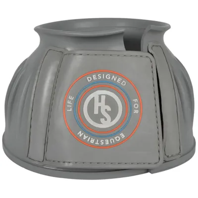 Kopper med borrelås grå 1 par