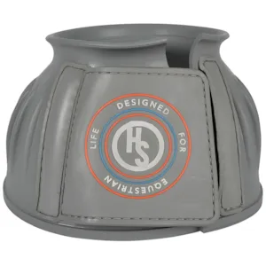 Kopper med borrelås grå 1 par